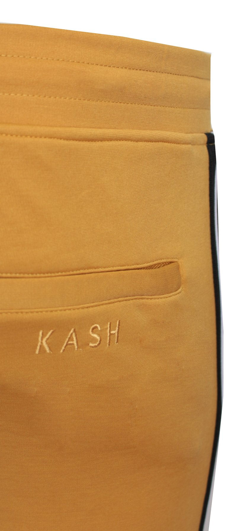 Kash Men's Honey Dijon Track Pants in gold – view 3 of 3