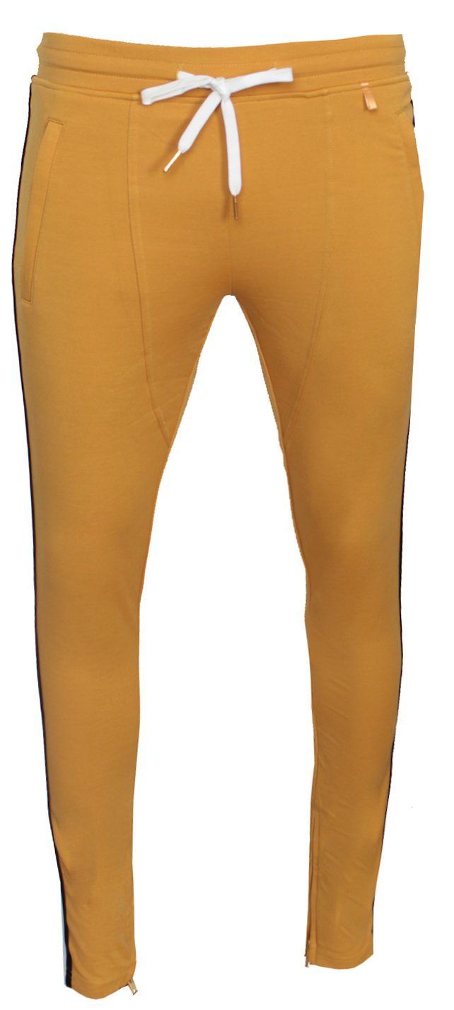 Kash Men's Honey Dijon Track Pants in gold – view 2 of 3