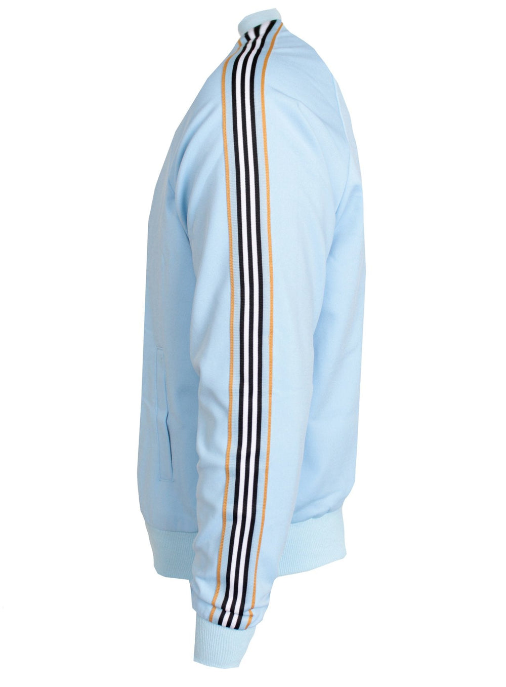 Kash Ice Cream Cone Track Jacket with Side Stripes in sky blue – view 1 of 7