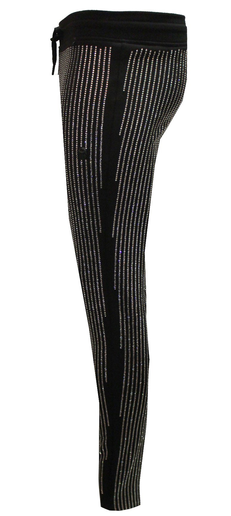 Kash Men's Diamond Pants in black and clear – view 4 of 7