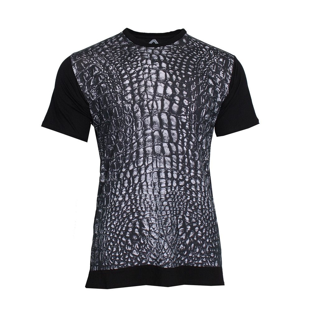 Android Homme Gator Print T-Shirt in black – view 1 of 2