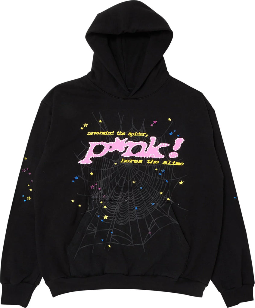 にこにこさん専用SP5DER パーカー ブラック Sサイズ Sp5der Black P*nk Hoodie - Black - PureAtlanta.com