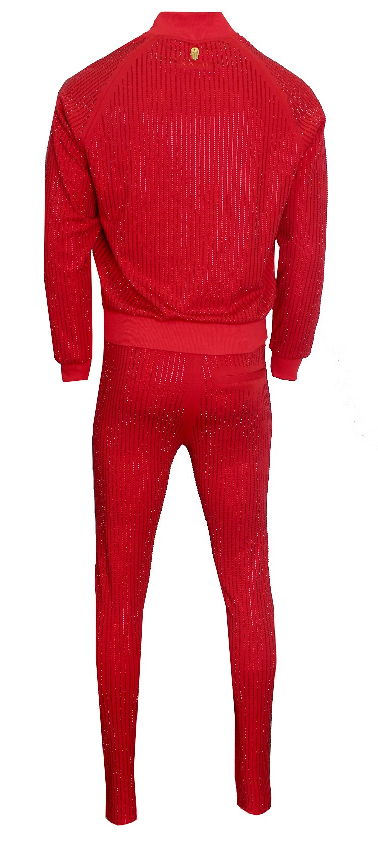 Kash Men's Diamond Pants in red – view 3 of 5