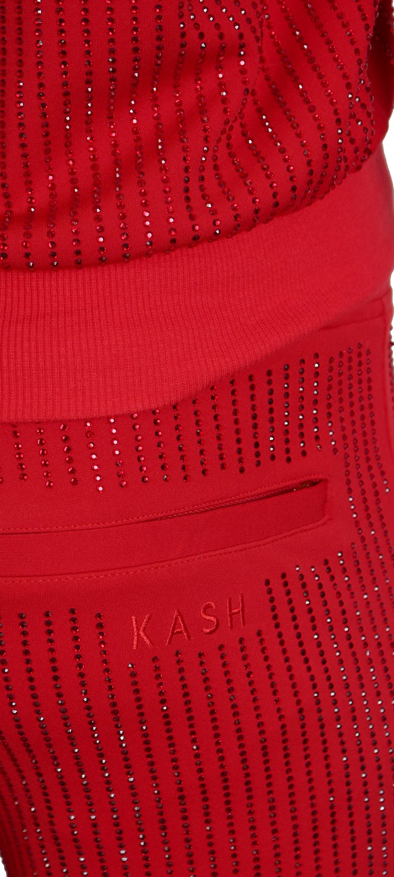 Kash Men's Diamond Pants in red – view 5 of 5