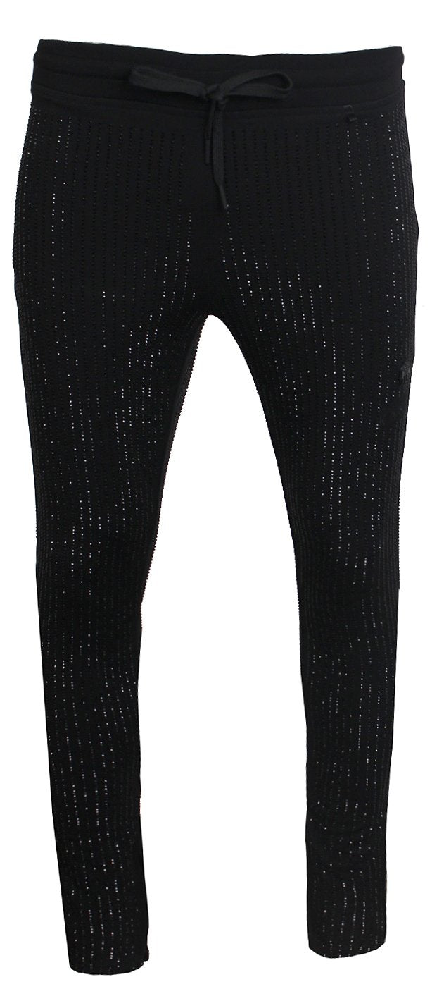 Men's Diamond Pants-Black