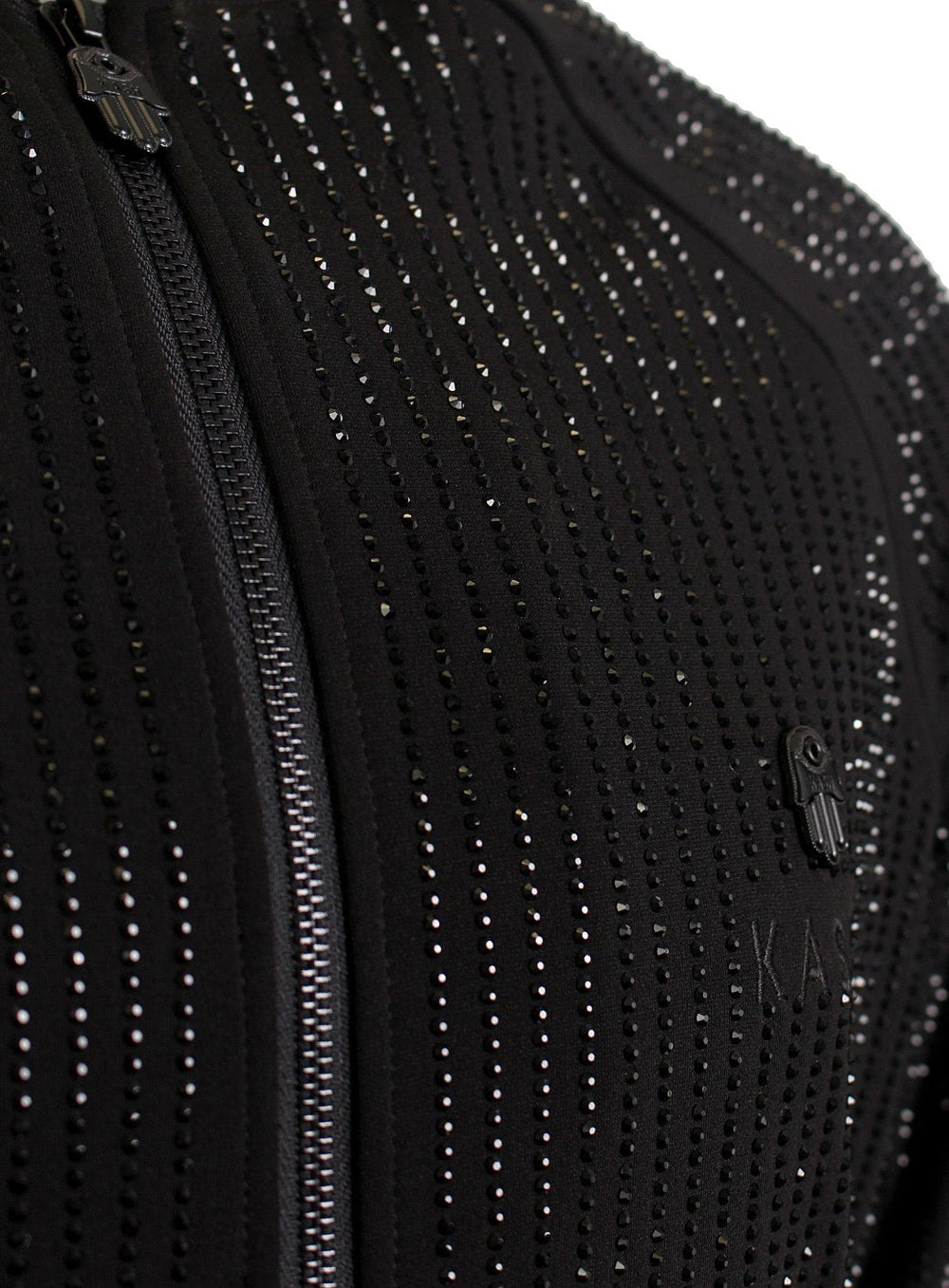 Kash Men's Long Sleeve Diamond Jacket in black/black – view 6 of 6