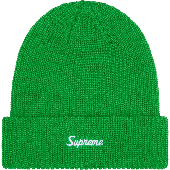 Supreme Loose Gauge Beanie - Green