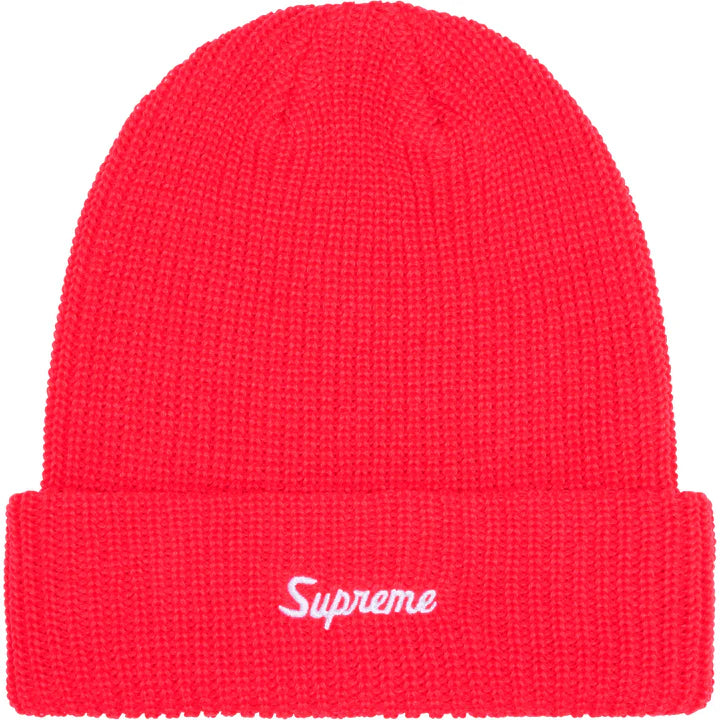 Supreme Loose Gauge Beanie - Pink
