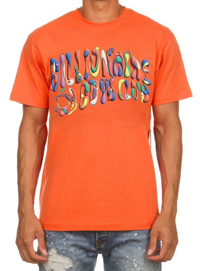 Billionaire Boys Club BB Billionairism Tee in carrot orange – view 1 of 1