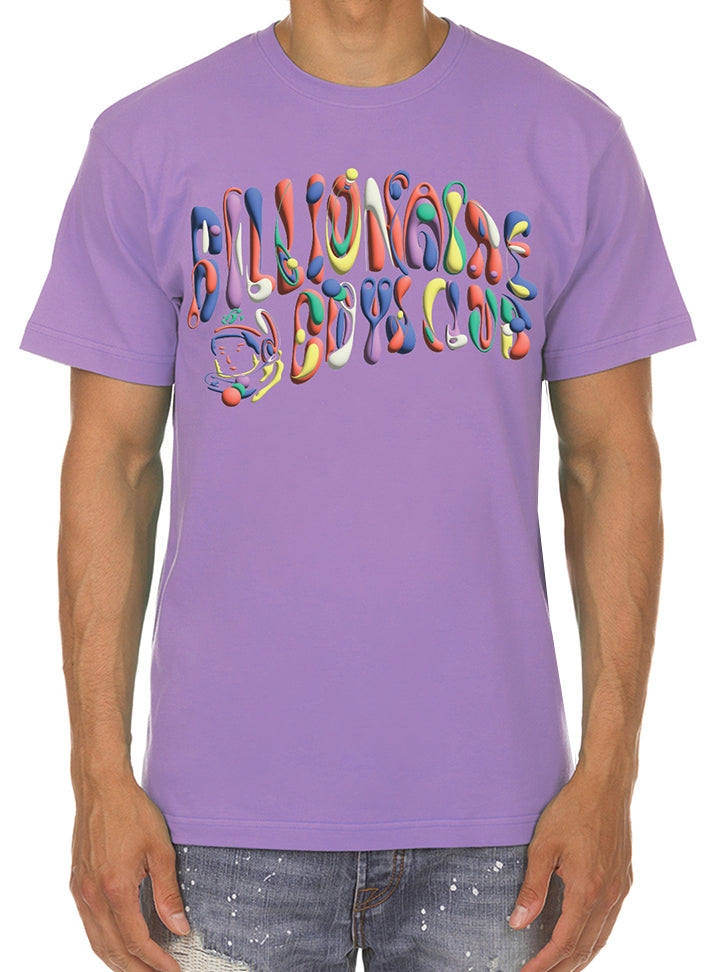Billionaire Boys Club BB Billionairism short sleeve tee in English lavender