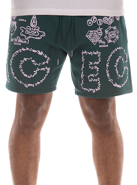 Icecream Flavors Shorts in June Bug – view 1 of 4