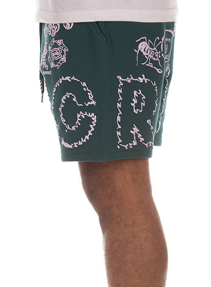 Icecream Flavors Shorts in June Bug – view 3 of 4