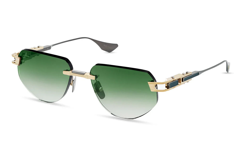 Grand-Imperyn // White Gold - Antique Silver w/ Dark Grey Green to Clear Gradient
