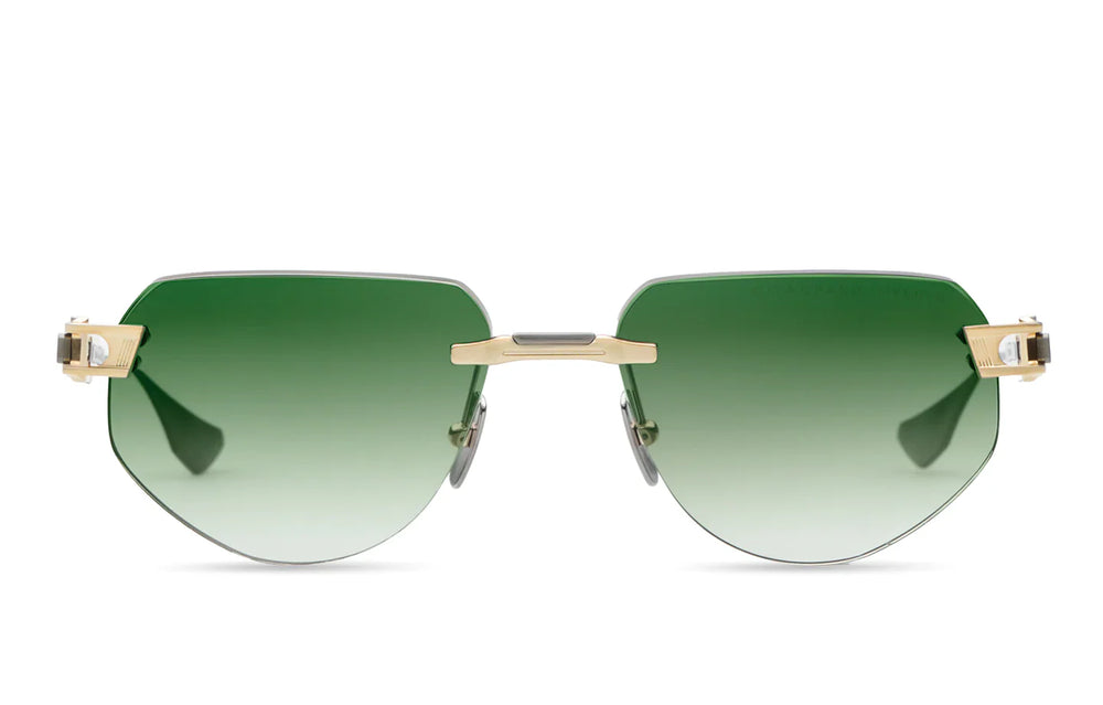 Grand-Imperyn // White Gold - Antique Silver w/ Dark Grey Green to Clear Gradient