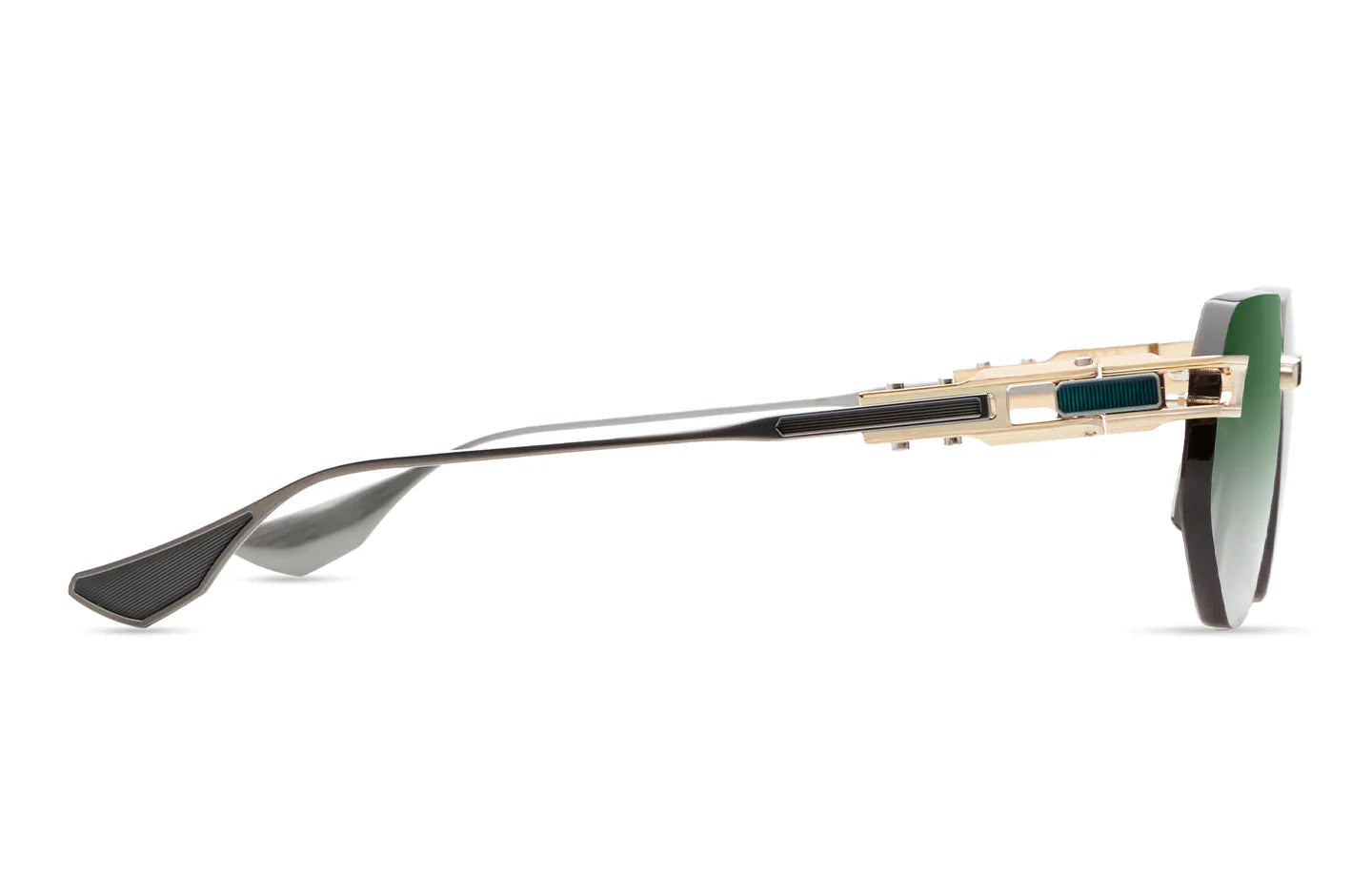 Grand-Imperyn // White Gold - Antique Silver w/ Dark Grey Green to Clear Gradient