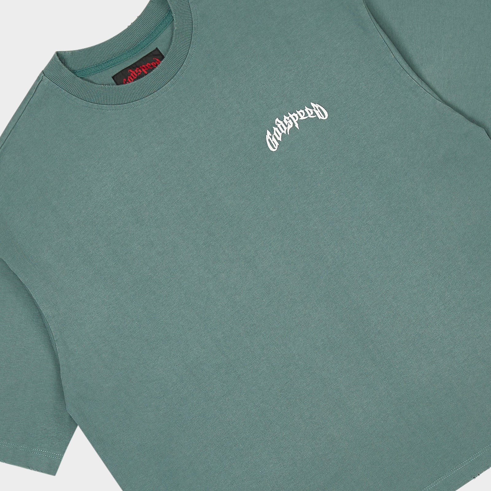 Godspeed VITAL Tee in Sage Smoke, alternate view