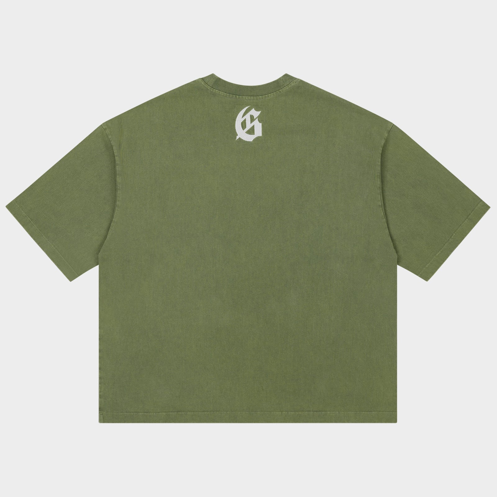Godspeed VITAL Tee in Olive Washed, back