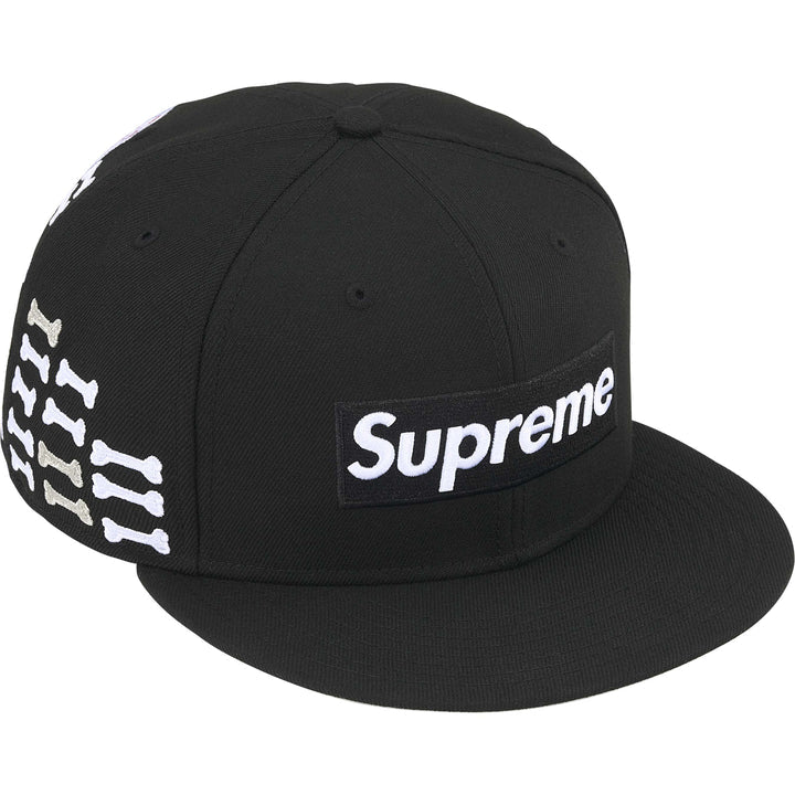Supreme Bones Box Logo New Era - Black – view 1 of 3
