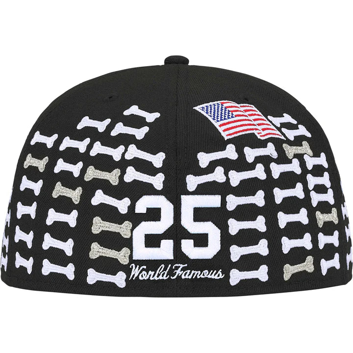 Supreme Bones Box Logo New Era - Black – view 3 of 3