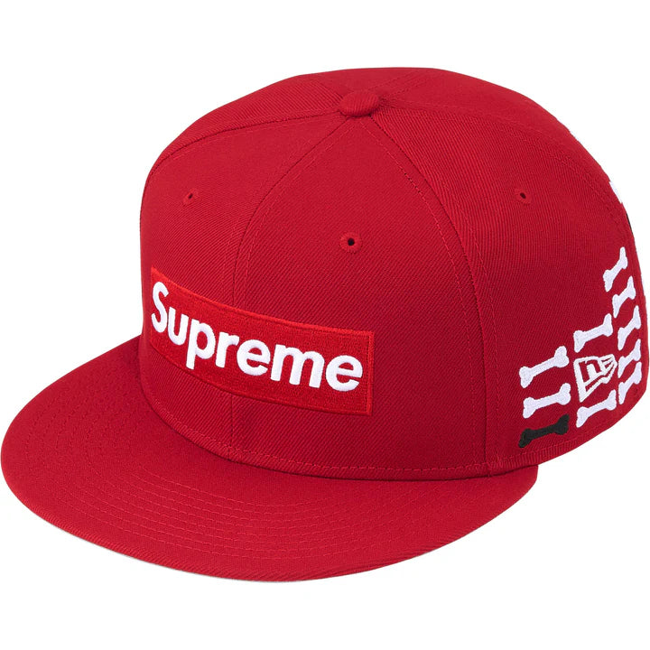Supreme Bones Box Logo New Era - Red – view 3 of 3