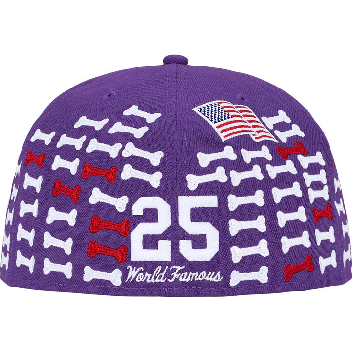 Supreme Bones Box Logo New Era - Purple – view 3 of 3