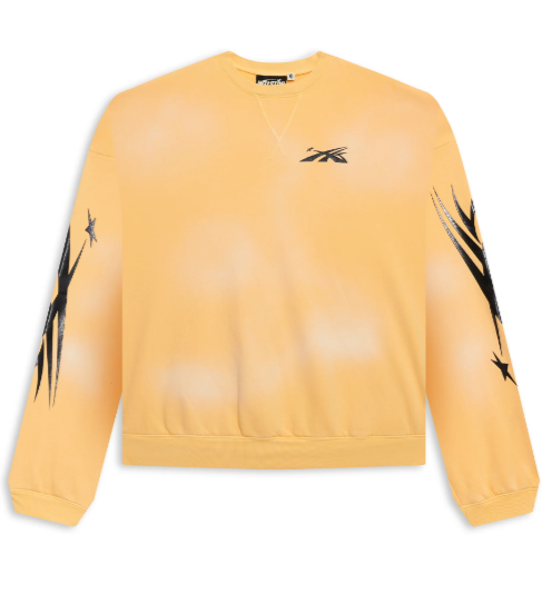 Hellstar Sports Crewneck in yellow – view 1 of 1
