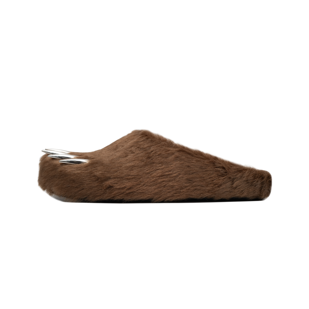 Bravest Studios Bear Claw Mules in brown, other side
