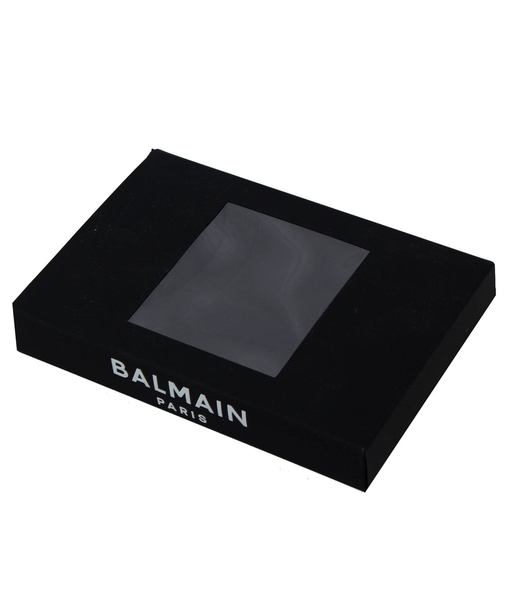Balmain Round Neck Logo Sports Tee in black – view 3 of 3