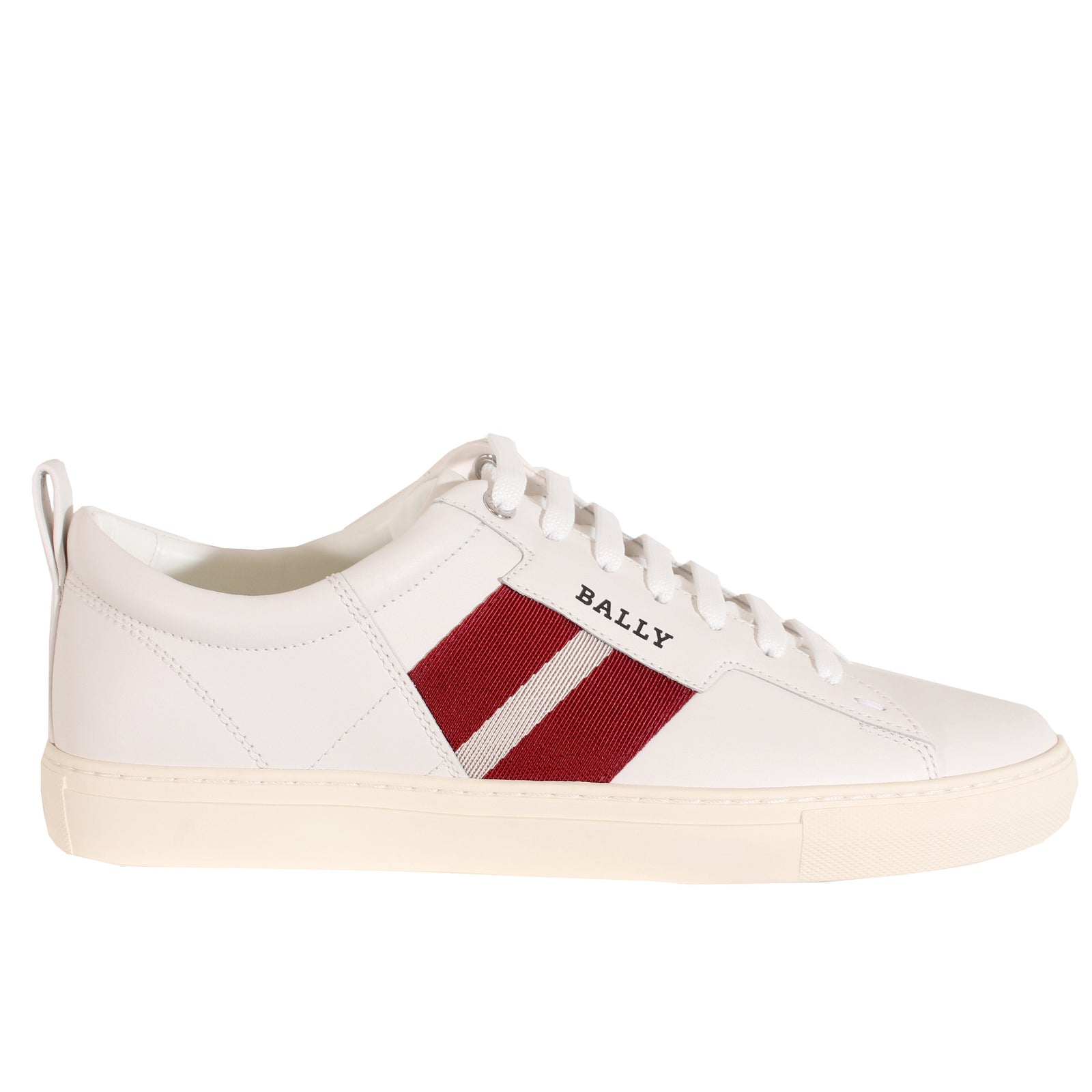Men's Helvio Leather Sneakers in White