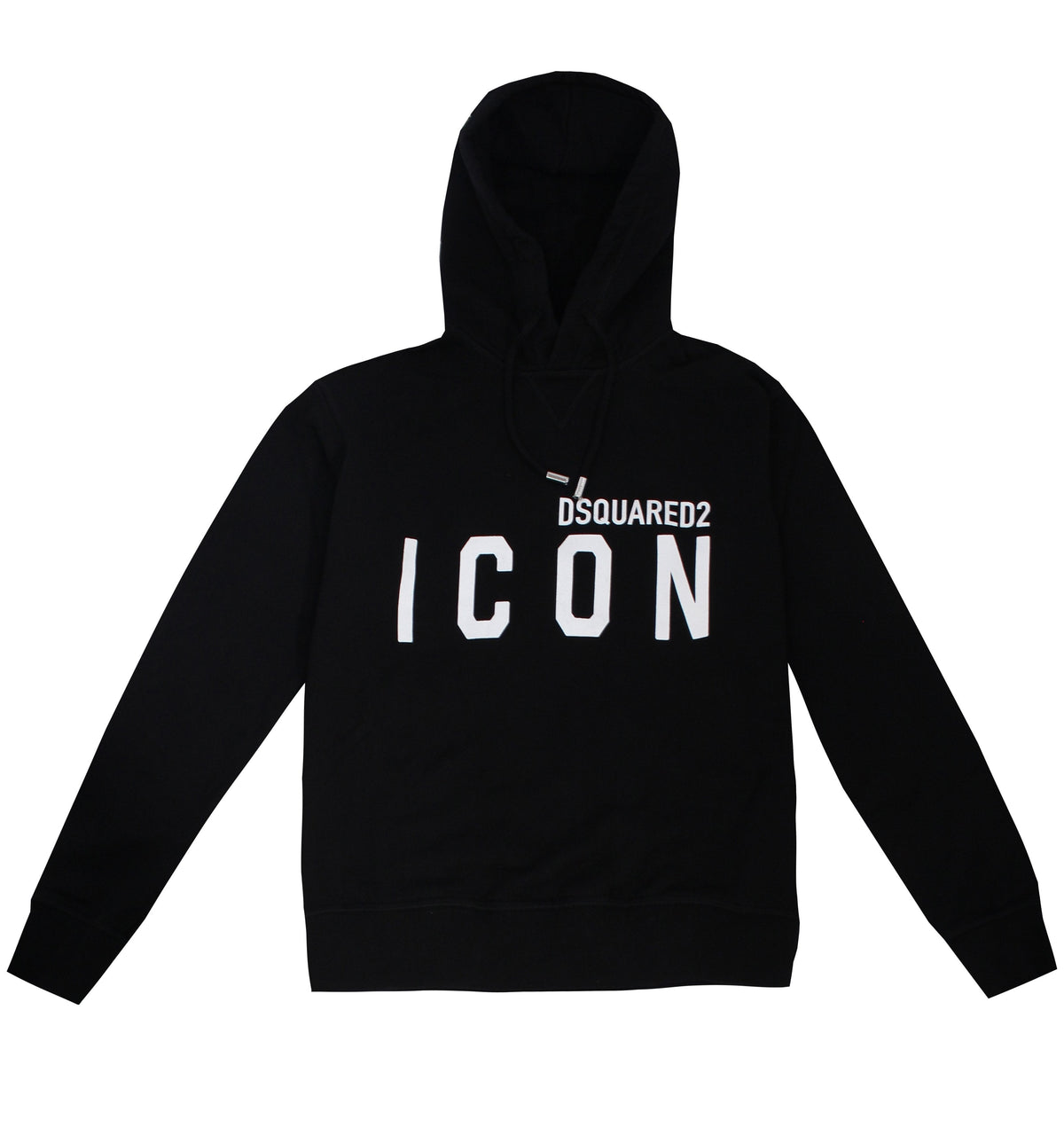 DSQUARED2 Icon Hooded Sweatshirt in black – view 1 of 3