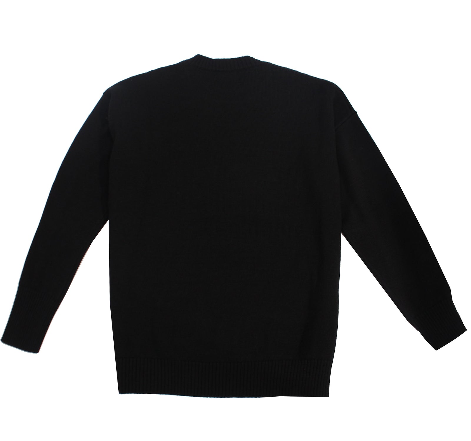 Tiger Knit Sweater - Black