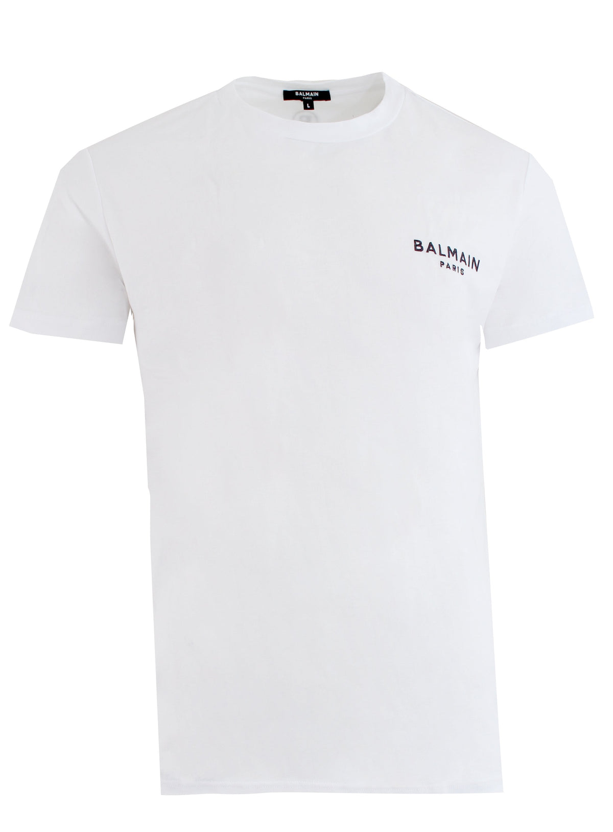 Men&#39;s Balmain Paris Logo Tee Shirt