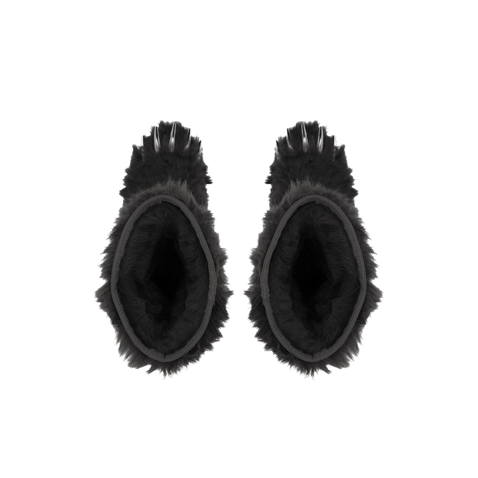 Bravest Studios Black Bear Claw Boots, top view