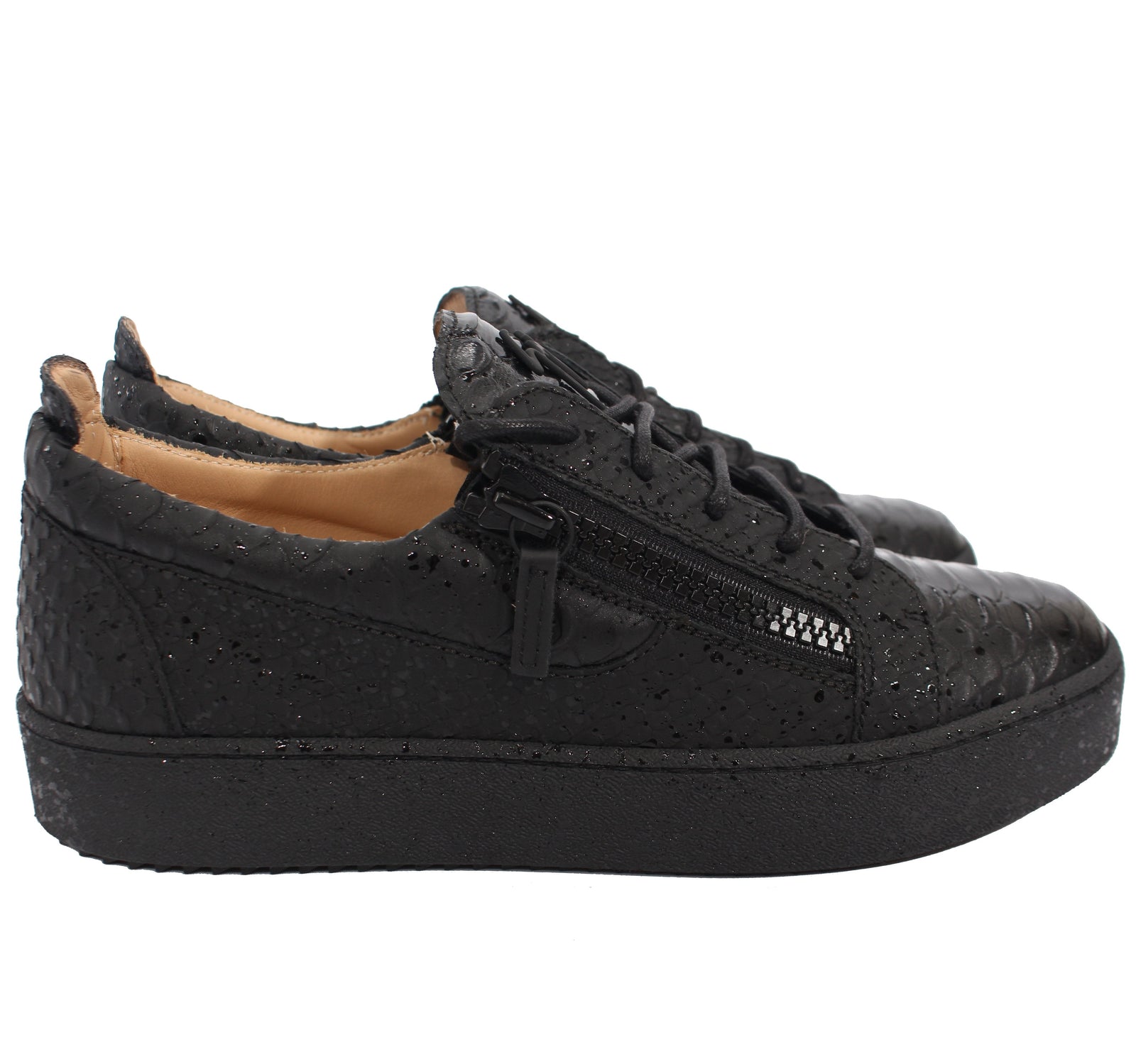 Insomnia Python Sneakers - Black