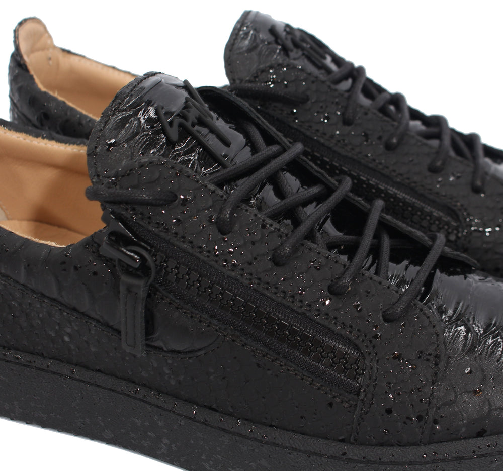 Insomnia Python Sneakers - Black