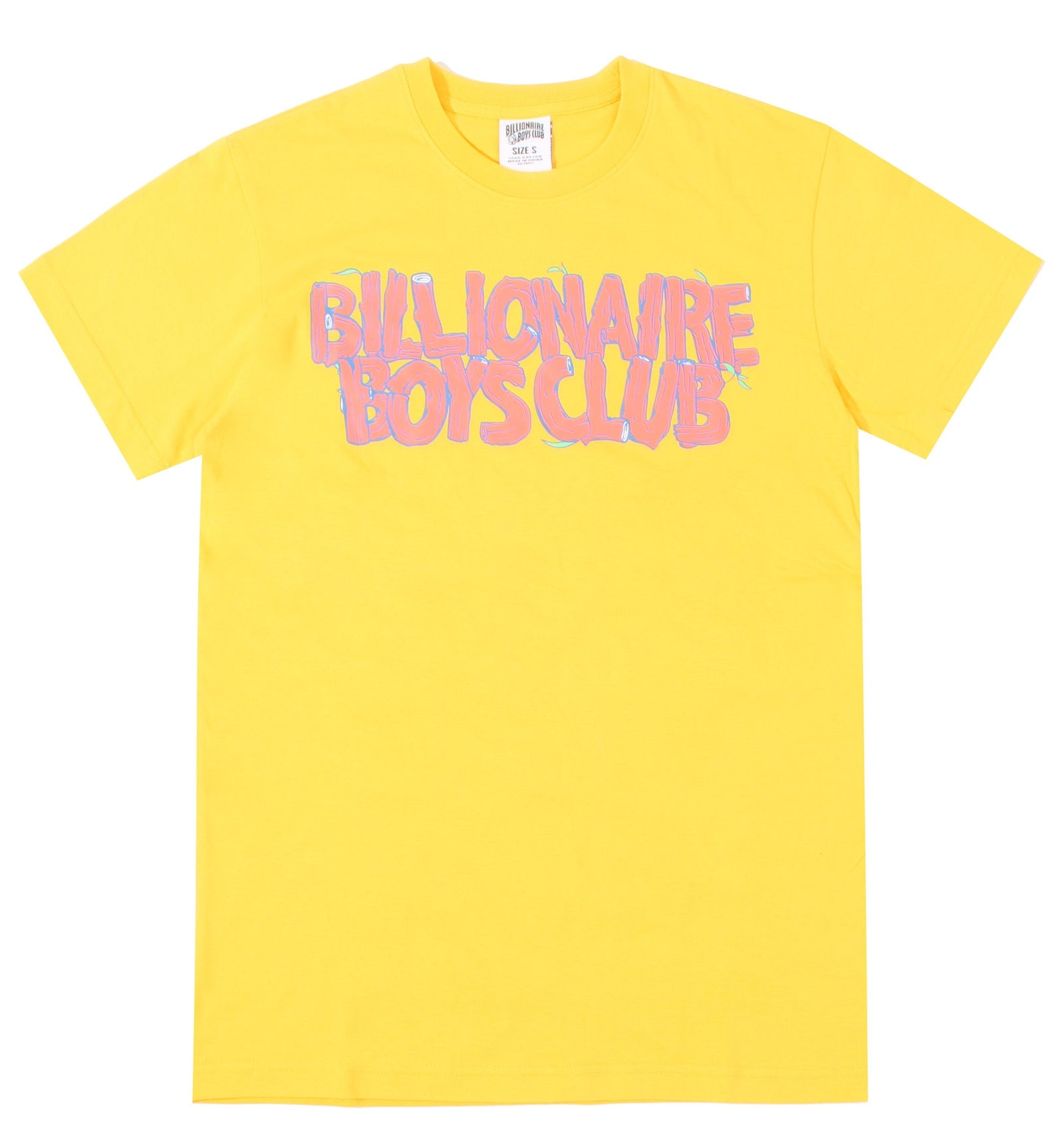 Billionaire Boys Club BBC Space Camp Short Sleeve Tee in daffodil