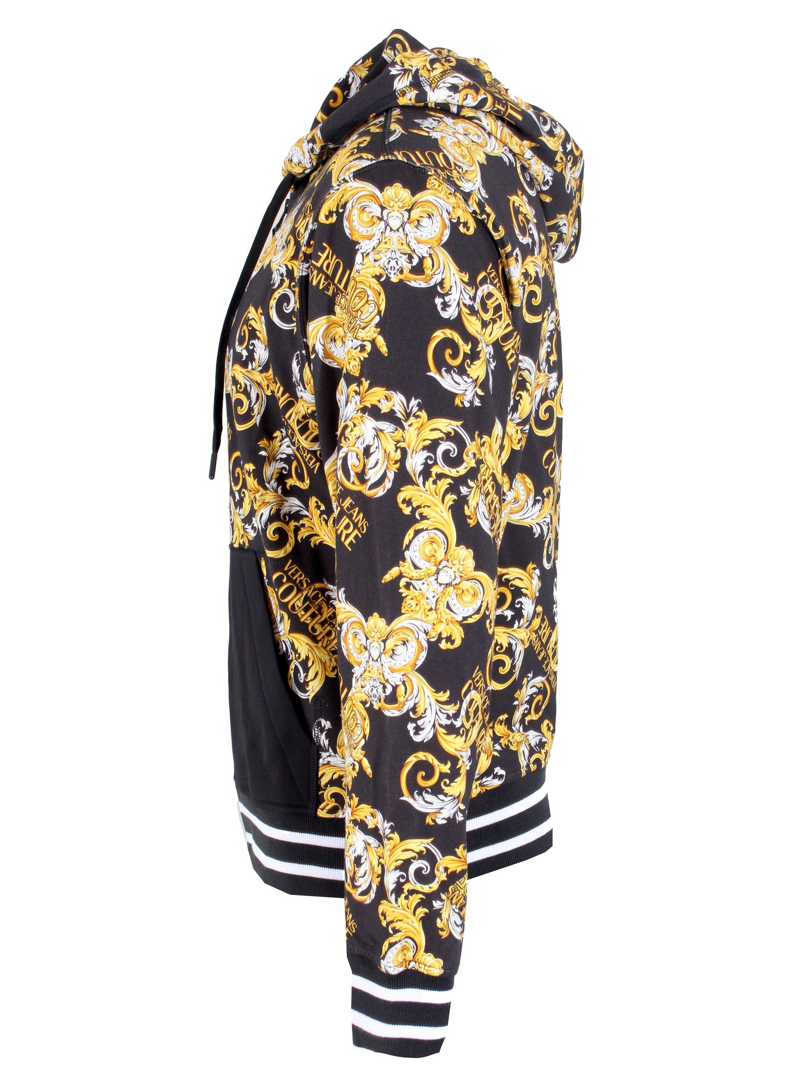Print Allover Zip up Hoodie