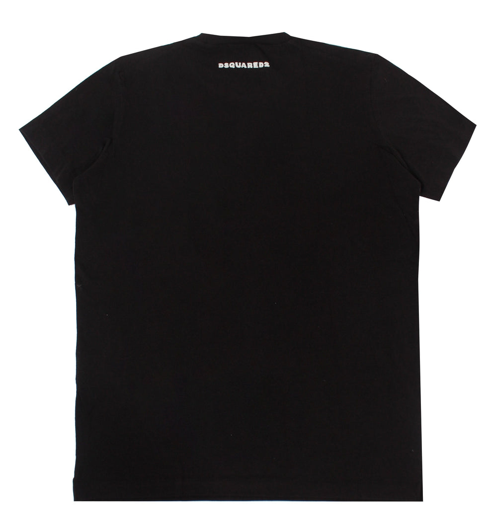 DSQUARED2 More Than Just Luck Tee in black – view 2 of 2