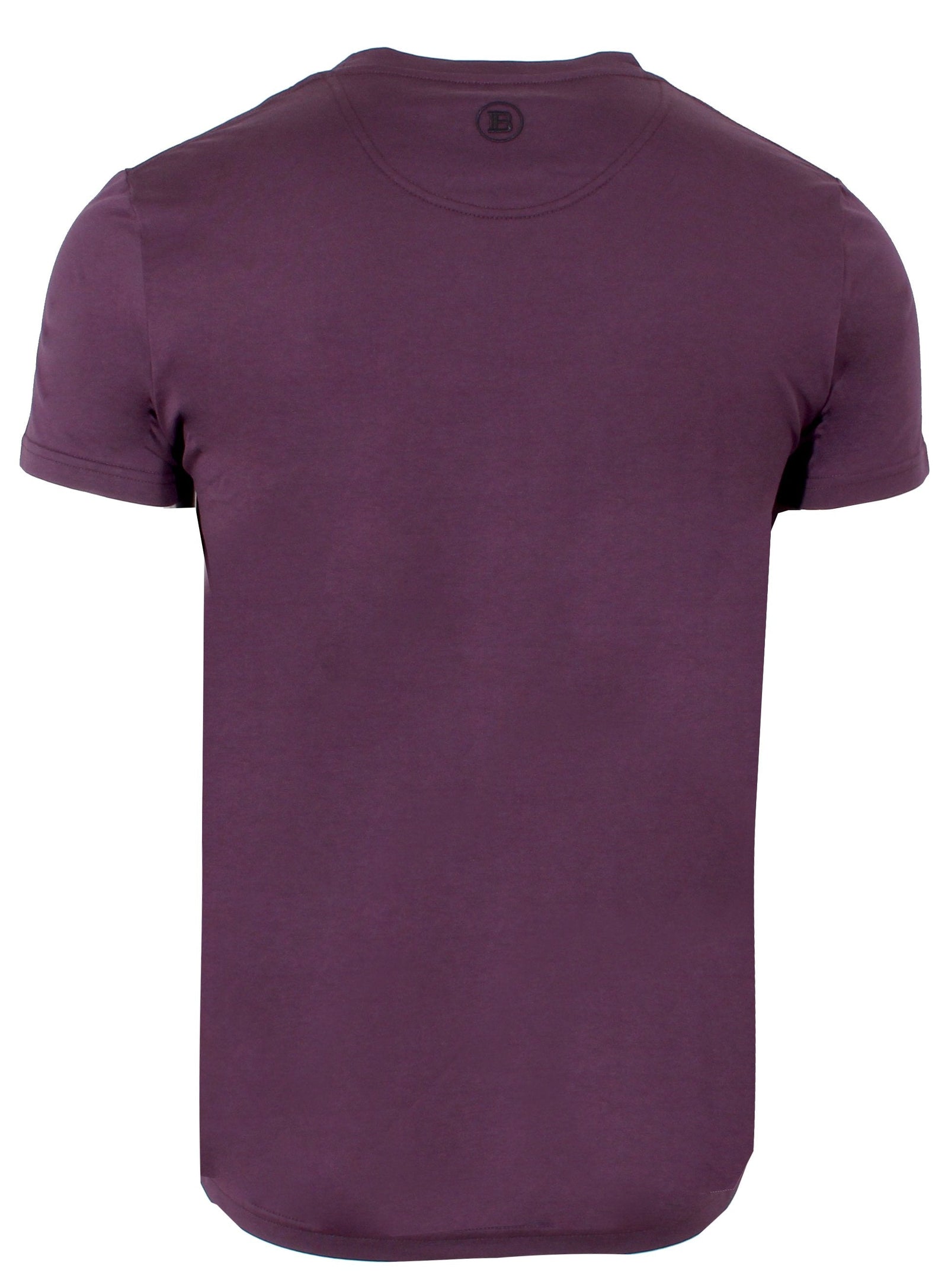 Men's Balmain Paris Round Neck Logo Tee Shirt