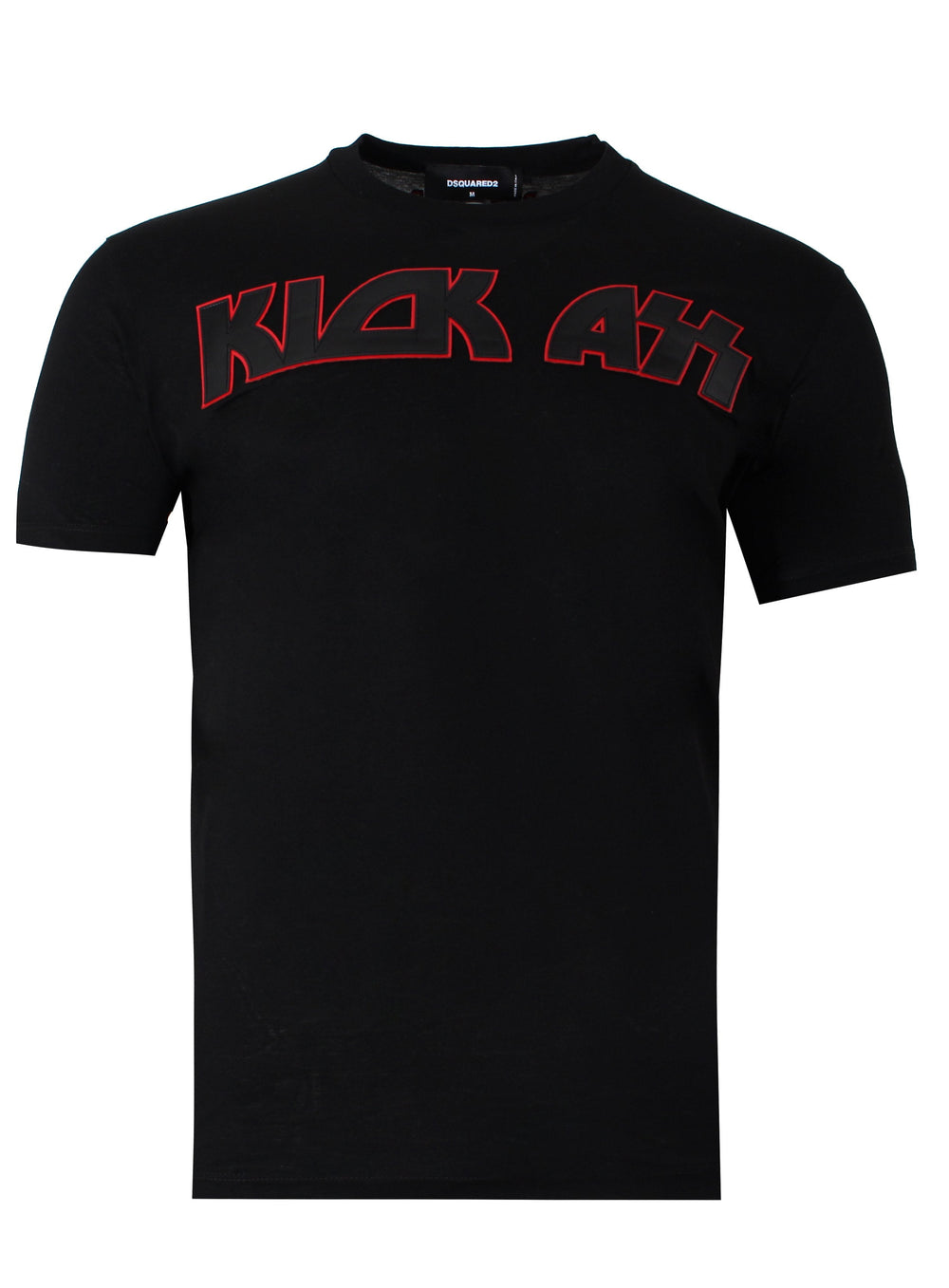 Men's Dsquared2 Kick Ass Short Sleeve Tee in black – view 1 of 2