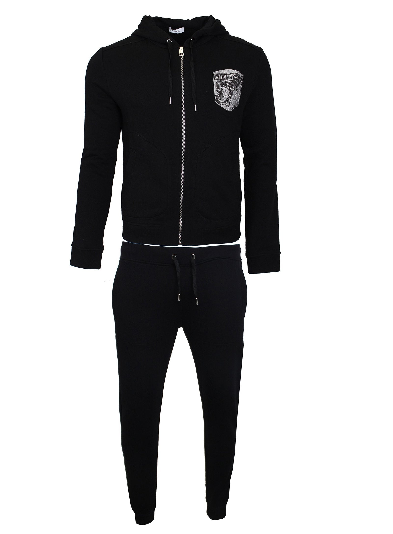 Men's Versace Collection Active Tracksuit-Black