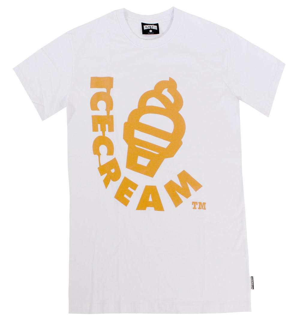 ICECREAM Drip SS Tee in white – view 1 of 1