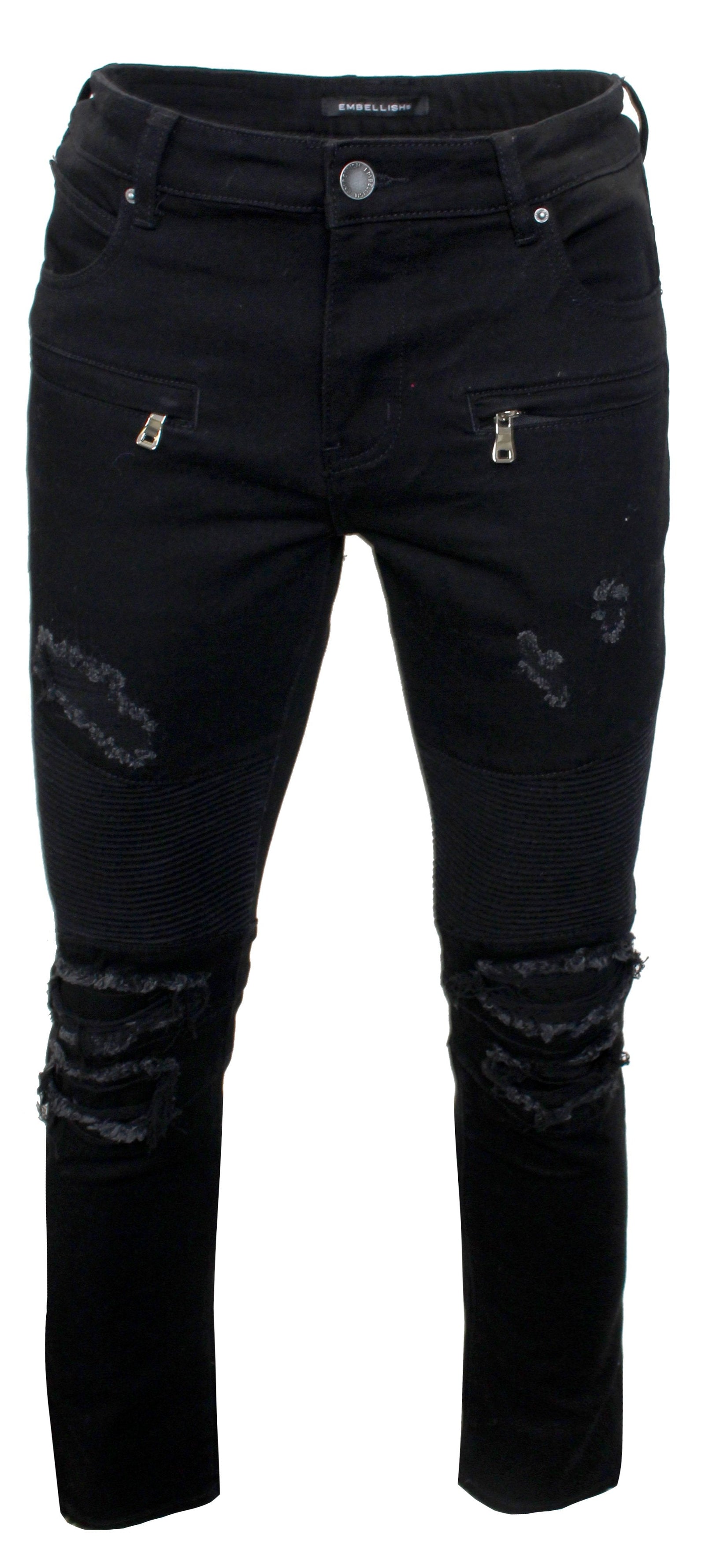 Embellish Men's Spencer 2 Denim - Black – view 3 of 3