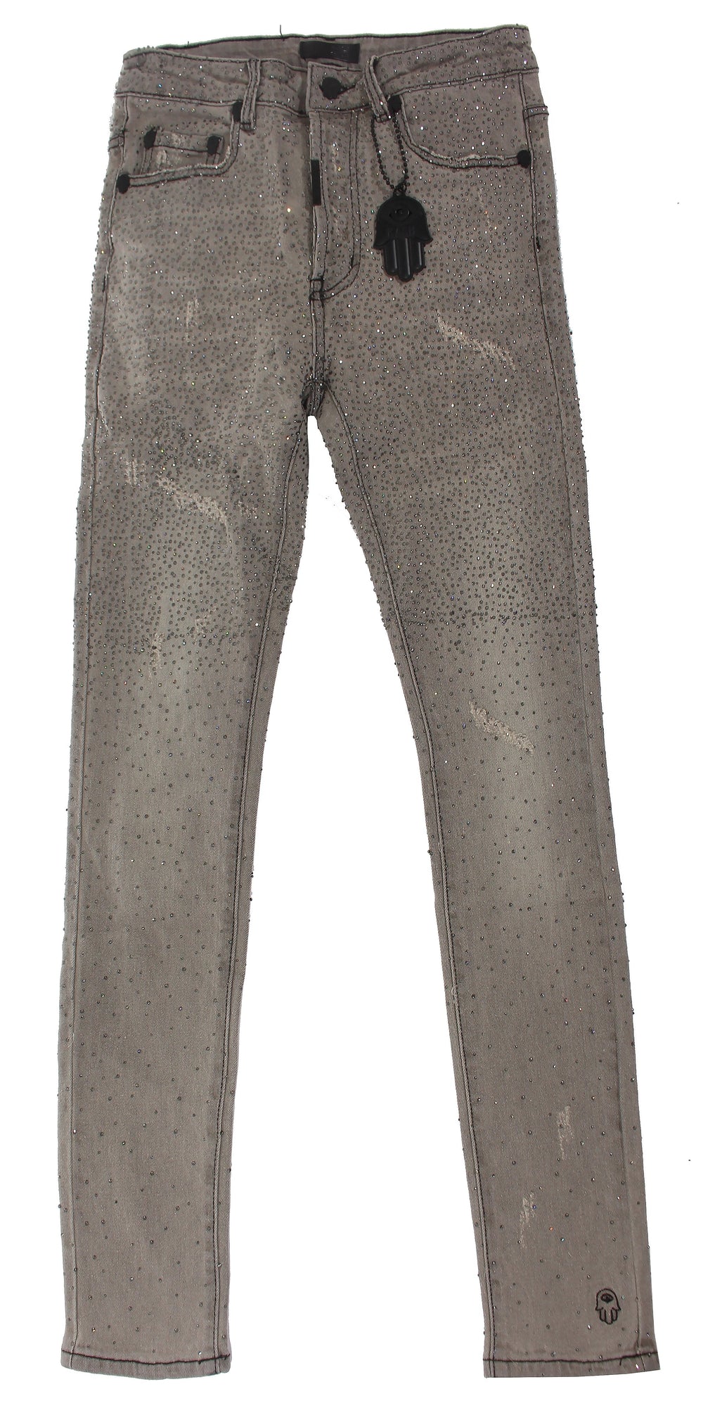 Kash Diamond Denim in grey – view 12 of 13
