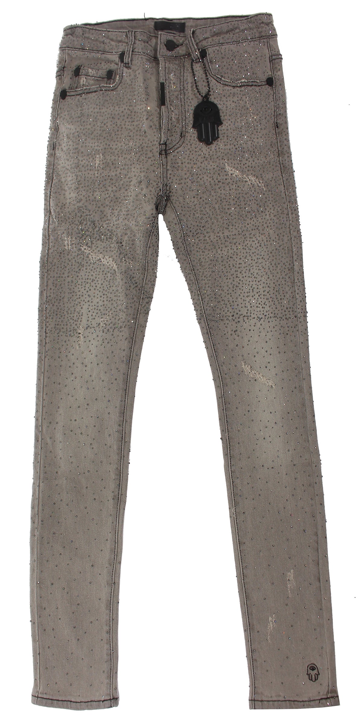Kash Diamond Denim - Grey