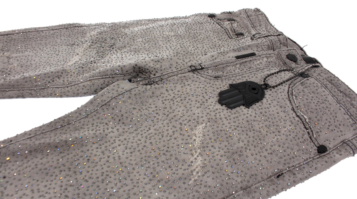 Kash Diamond Denim - Grey