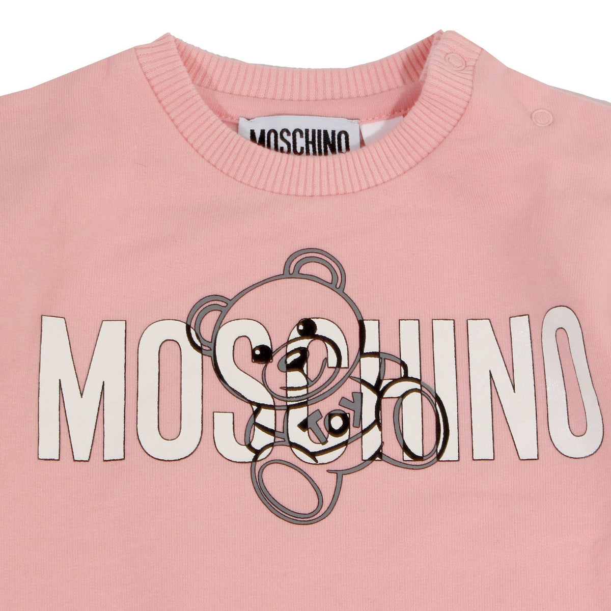 Baby Girl Long Sleeve Drop Waist Dress - Pink