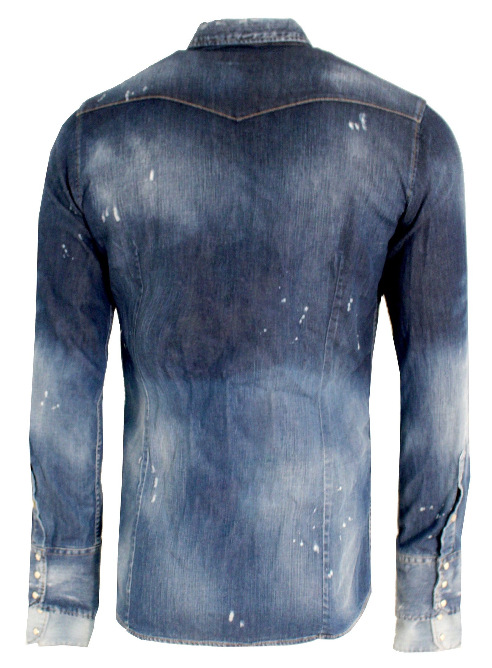 Men's Dsquared2 Denim Button Up Shirt