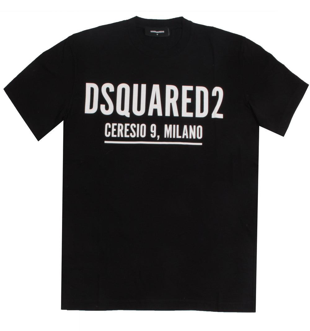 Dsquared2 Ceresio 9 Cool Tee in black – view 1 of 2