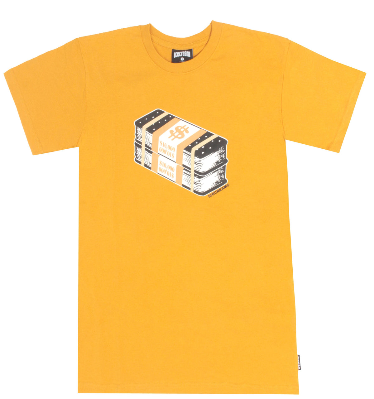 Bands SS Tee - Golden Yellow